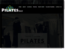 Tablet Screenshot of pilates-haus.com